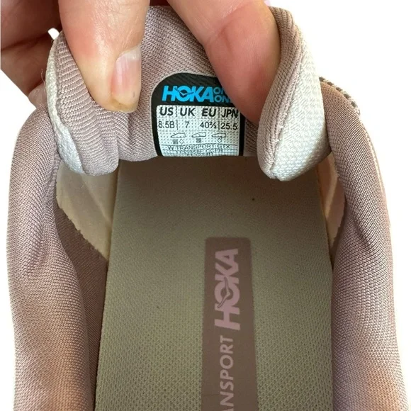 Hoka One Transport GTS Women's Pink Trail Running Shoes. Size 8.5 - Picture 10 of 11